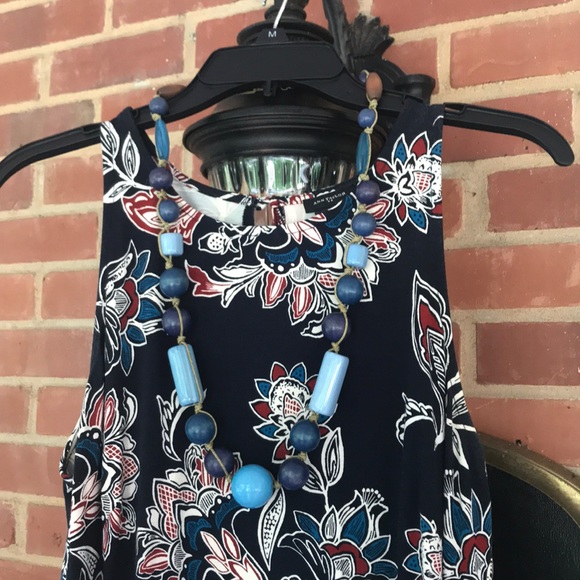 Sleeveless Printed Swing Dress - Picture 2 of 6